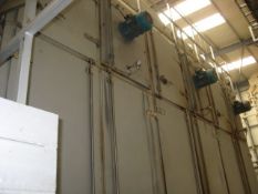 Wenger Extrusion Dryer/Cooler. The dryer is 12.75m