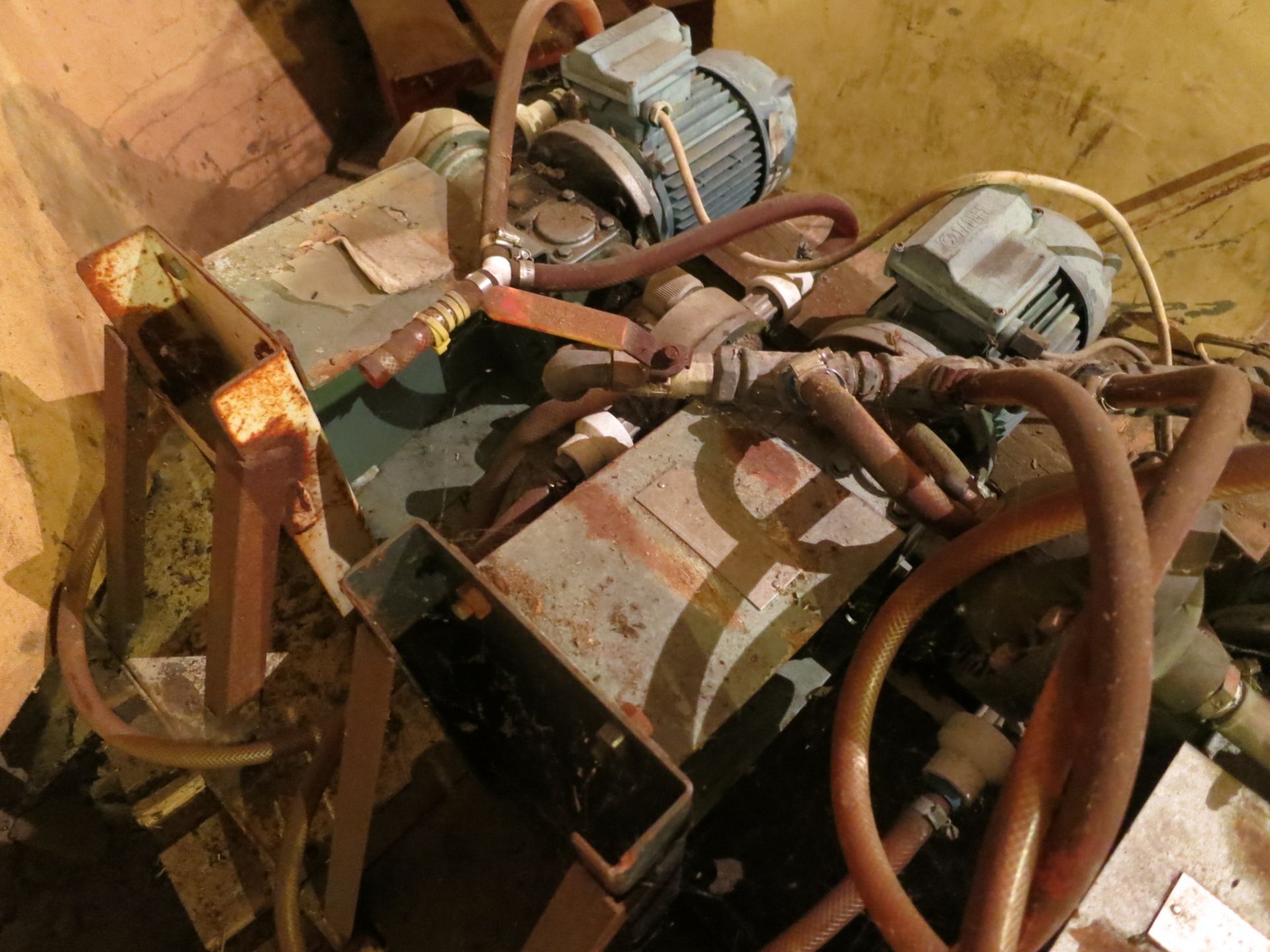 Bank of 5 No Nikkiso Diaphragm Pumps, on a single - Image 3 of 5