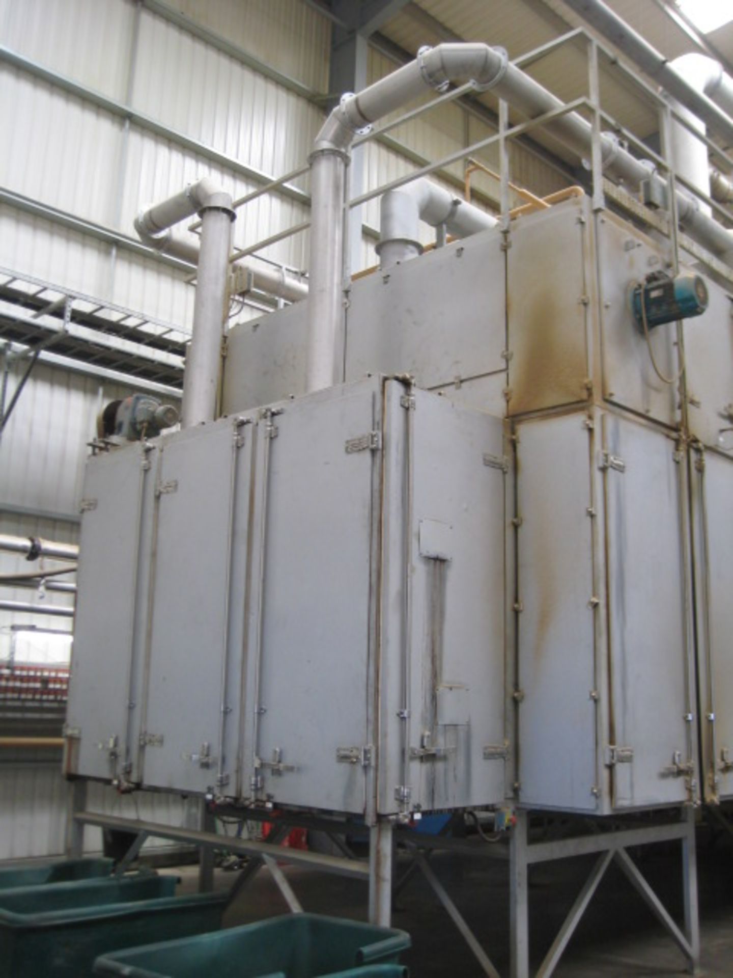 G B Process Systems Extrusion Dryer/Cooler, built