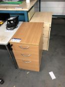 Two Desk Pedestals