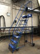 Klime-Ezee Eight Rise Mobile Warehouse Ladder 2m high