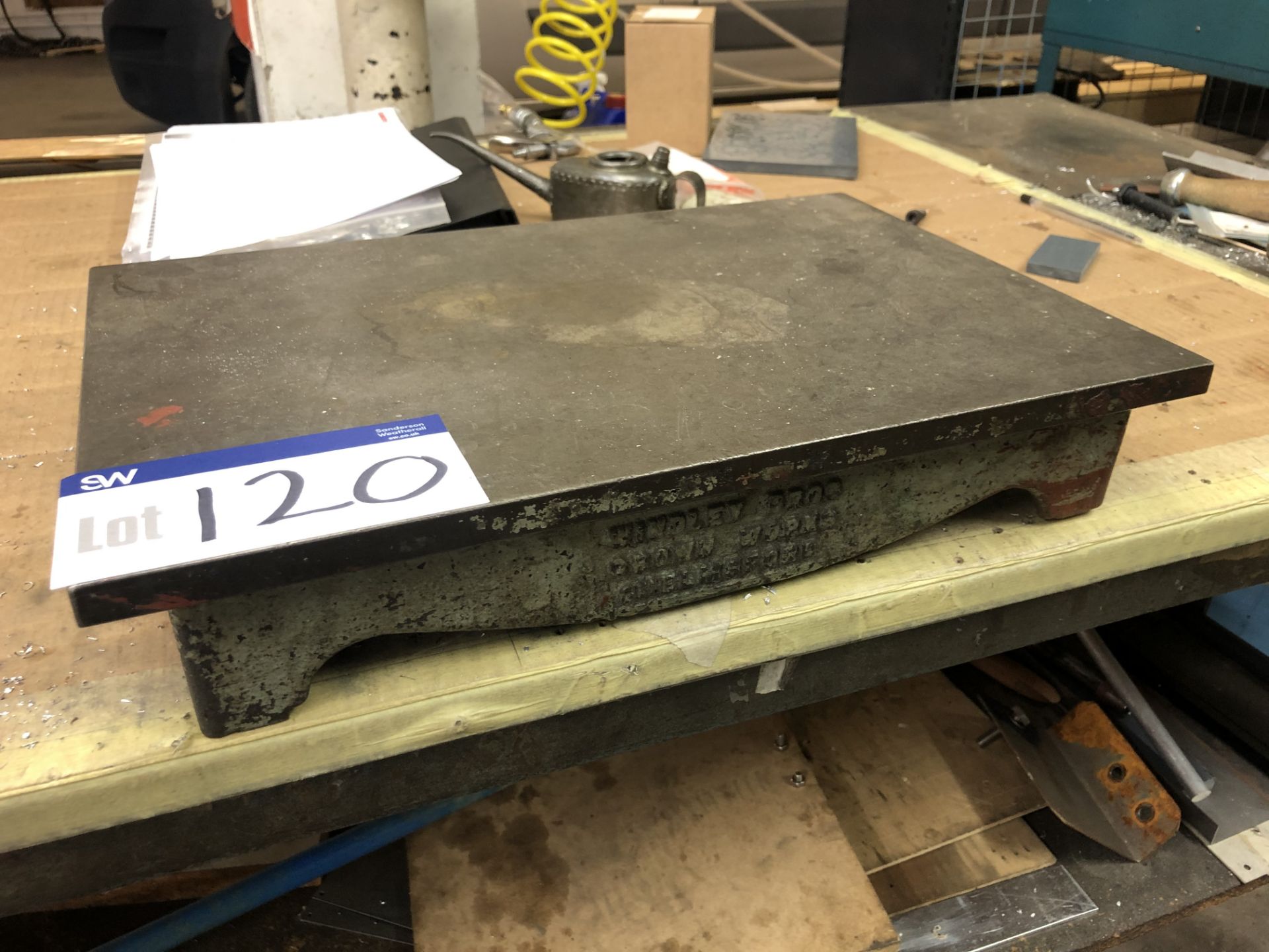 Windley Brose Surface Plate, approx. 450mm x 300mm