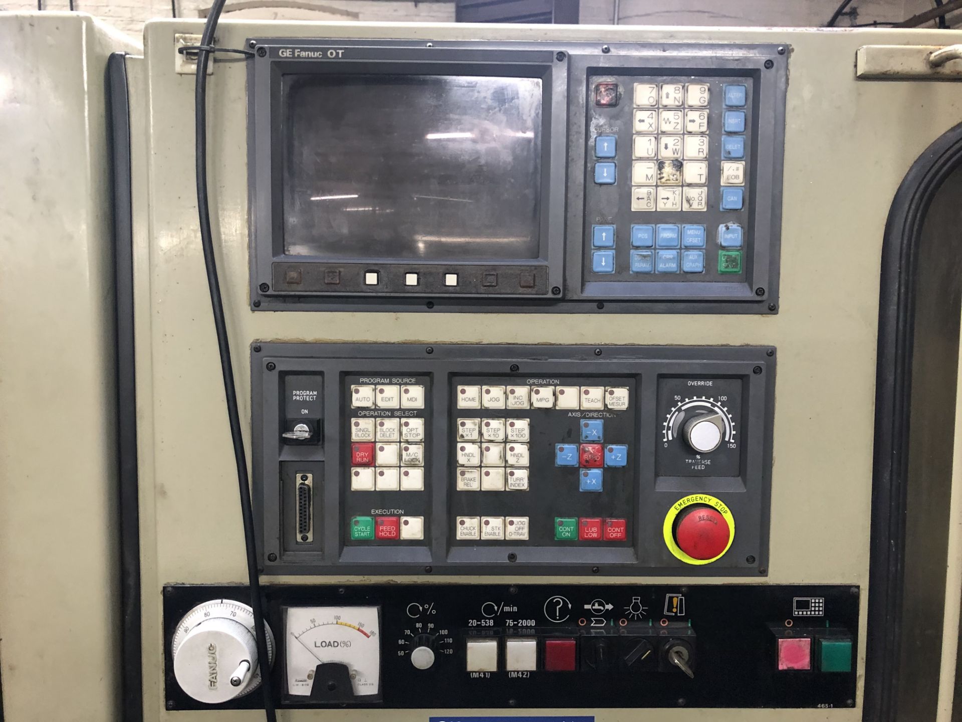 Harrison VS450CNC CNC LATHE, serial no. 407834, with tooling as fitted and control panel, (kindly - Image 7 of 9