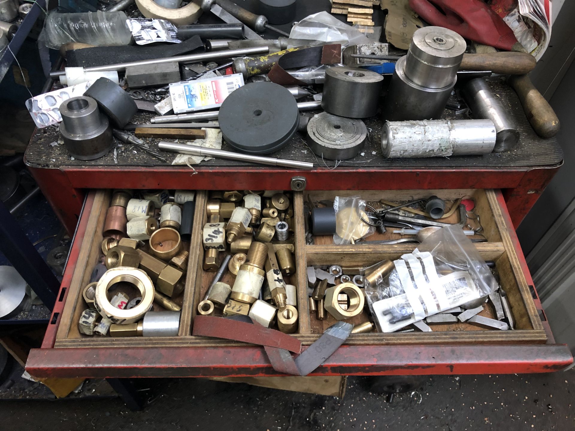 Five Assorted Cabinets/ Trolleys, with contents - Image 6 of 8