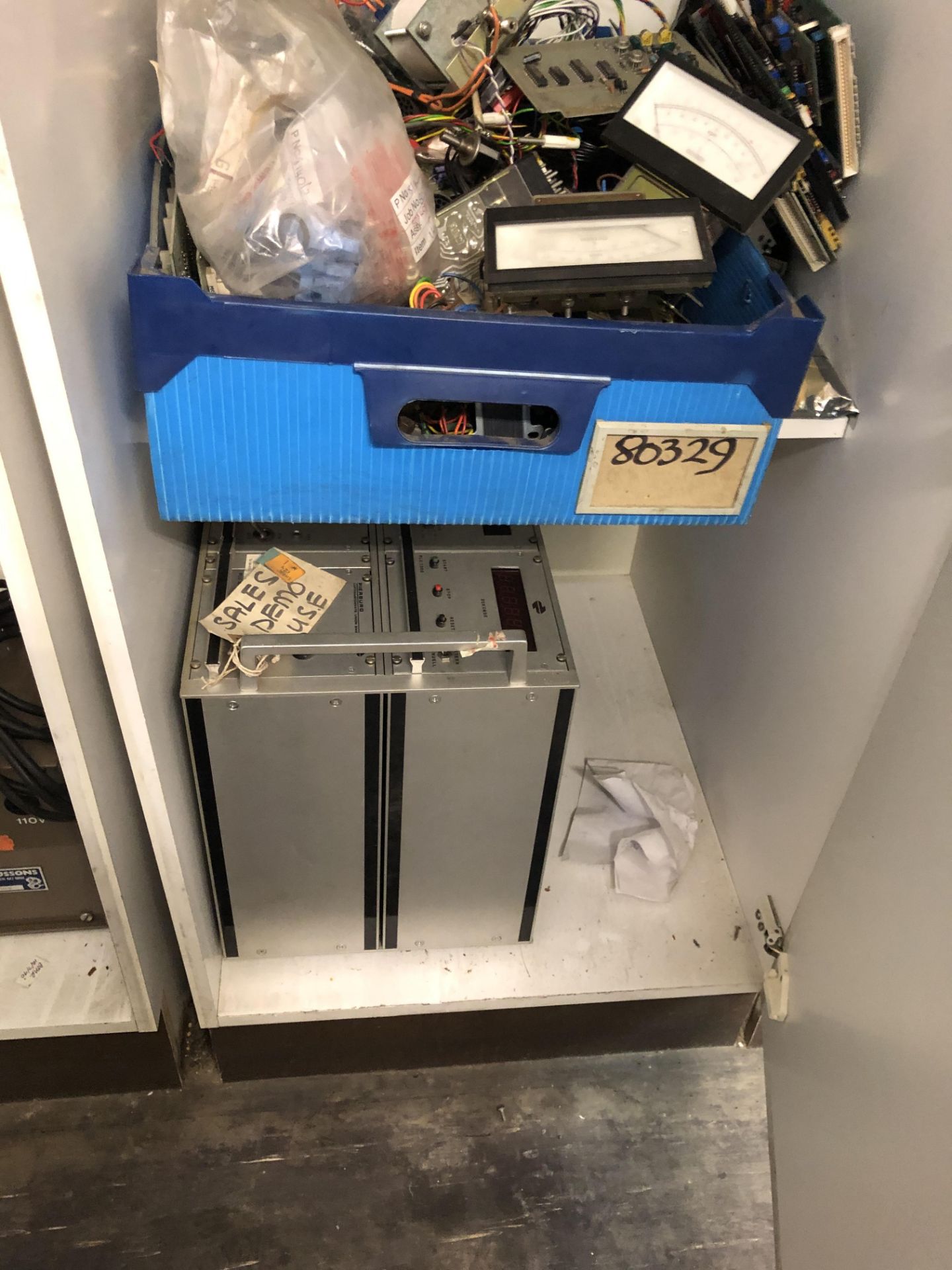 Contents of Three Storage Cabinets, comprising mainly electrical equipment - Image 9 of 9