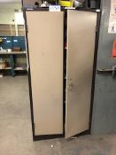 Double Door Steel Cabinet (contents excluded)