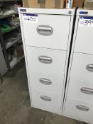 Silverline Steel Four Drawer Filing Cabinet