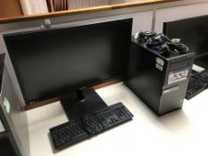 Dell Optiplex 390 Intel Core i5 Personal Computer (hard disk removed), with flat screen monitor