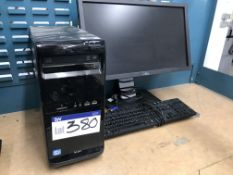 HP Pro 3500 Series MT Intel Core i5 Personal Computer (hard disk formatted), with flat screen