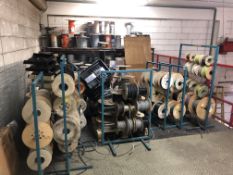 Quantity of Cable & Wire Reels, as set out on mezzanine floor