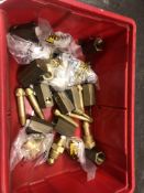 Contents of Plastic Bin including Brass Fittings, please note this lot is part of combination lot