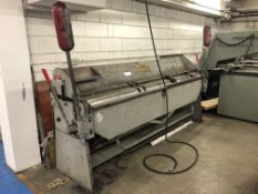 Morgan Rushworth 2mm x 2.5m BOX & PAN FOLDING MACHINE, serial no. BP100.14.3689191.791