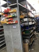 Eight Bay Multi-Tier Stock Rack (contents excluded)