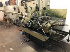 Herbert 2D Capstan Lathe, serial no. 17-1305D, with bar feed (offered by kind permission on behalf