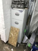 Silverline Steel Four Drawer Filing Cabinet