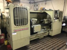 Harrison VS450CNC CNC LATHE, serial no. 407834, with tooling as fitted and control panel, (kindly