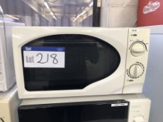 Two Microwave Ovens