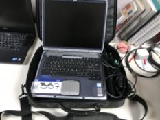 HP Pavilion ze4900 Laptop (hard disk formatted), with carry case