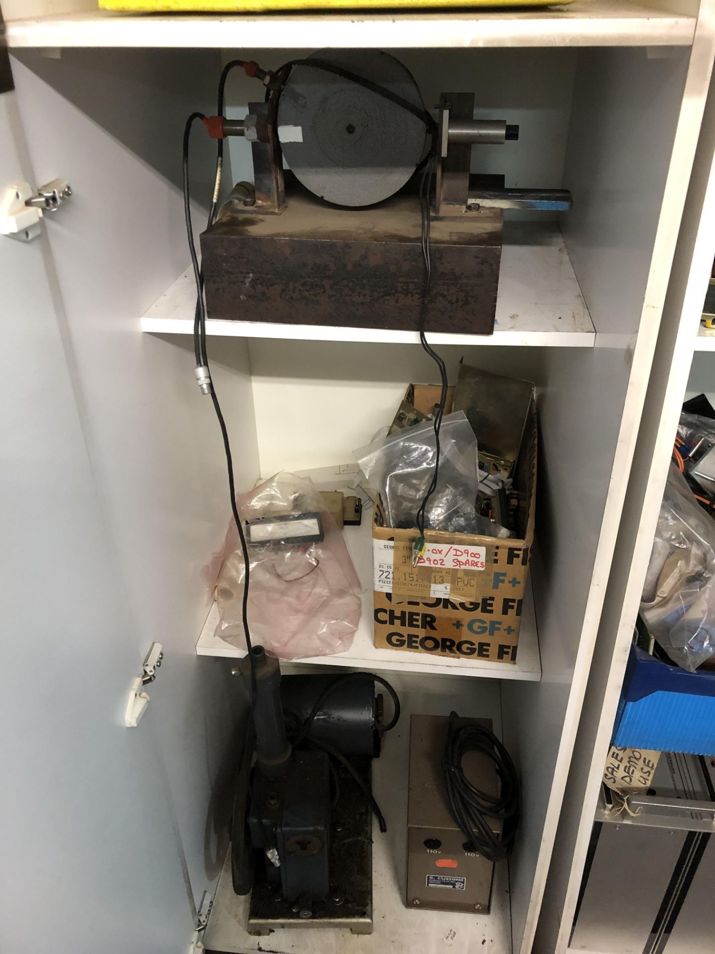 Contents of Three Storage Cabinets, comprising mainly electrical equipment - Image 6 of 9