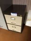 Steel Two Drawer Filing Cabinet