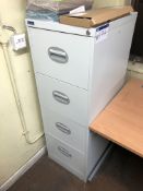 Four Drawer Vertical Metal Filing Cabinet