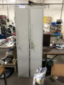 Two Bisley Single Door Personnel Lockers