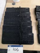Five Microsoft Keyboards