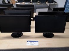 Four BENQ GL 2450 24” Monitors