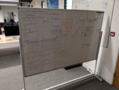 Free Standing Whiteboard, 2m x 1.5m