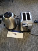 Kettle & Two Slice Toaster