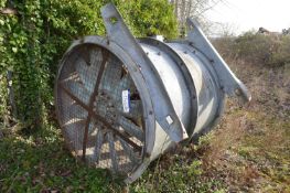 Woods 6U Galvanised Steel Extraction Fan, 1520mm d