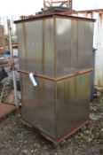 Stainless Steel Tank, approx. 900mm x 900mm x 1.84