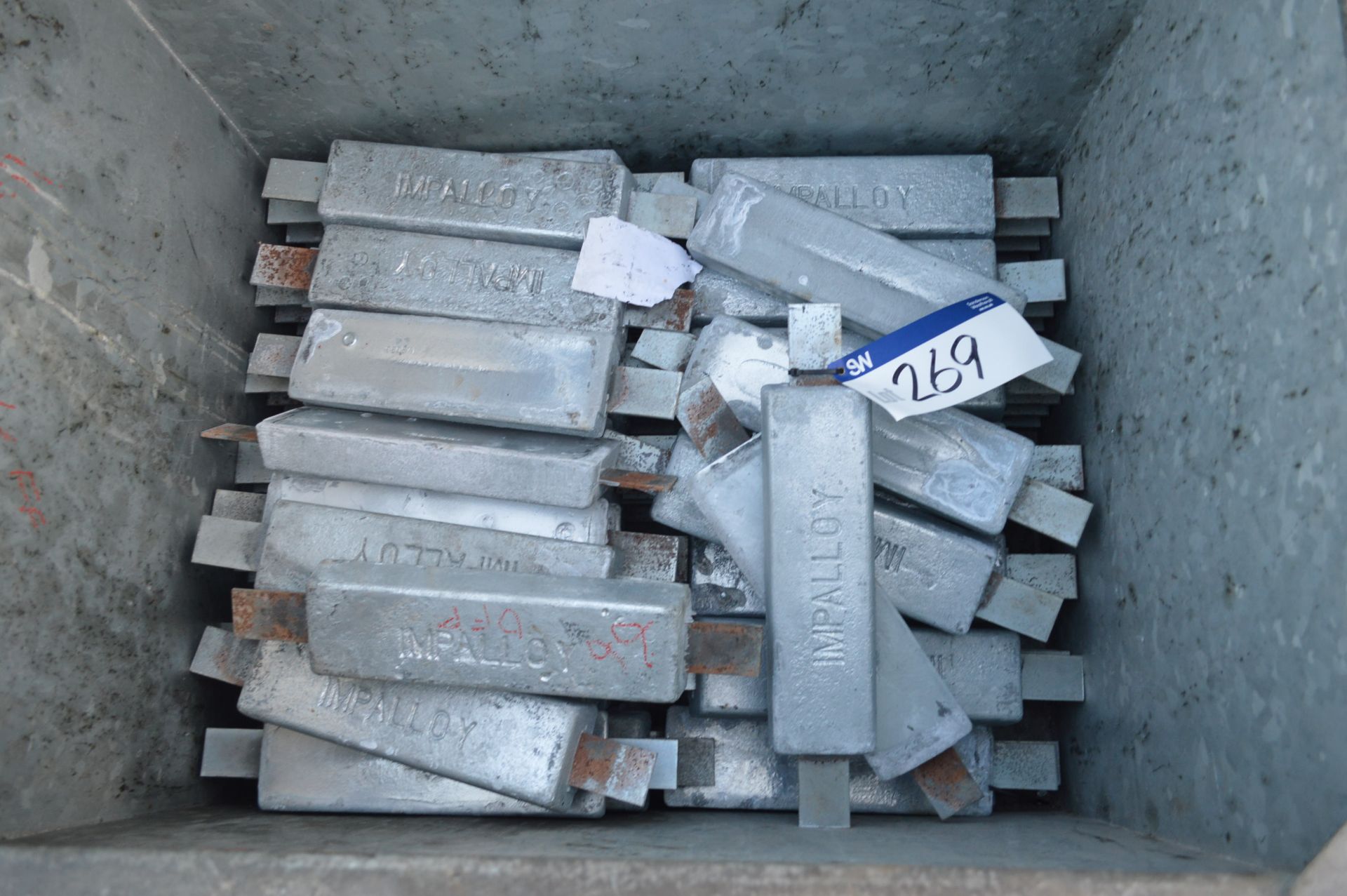 Approx. 66 Impalloy Zinc Anodes, each anode approx - Image 2 of 2