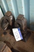 Two 15 ton Toe Jacks