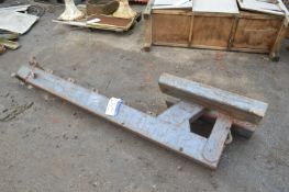 Fork Lift Truck Extending Lifting Beam Attachment,