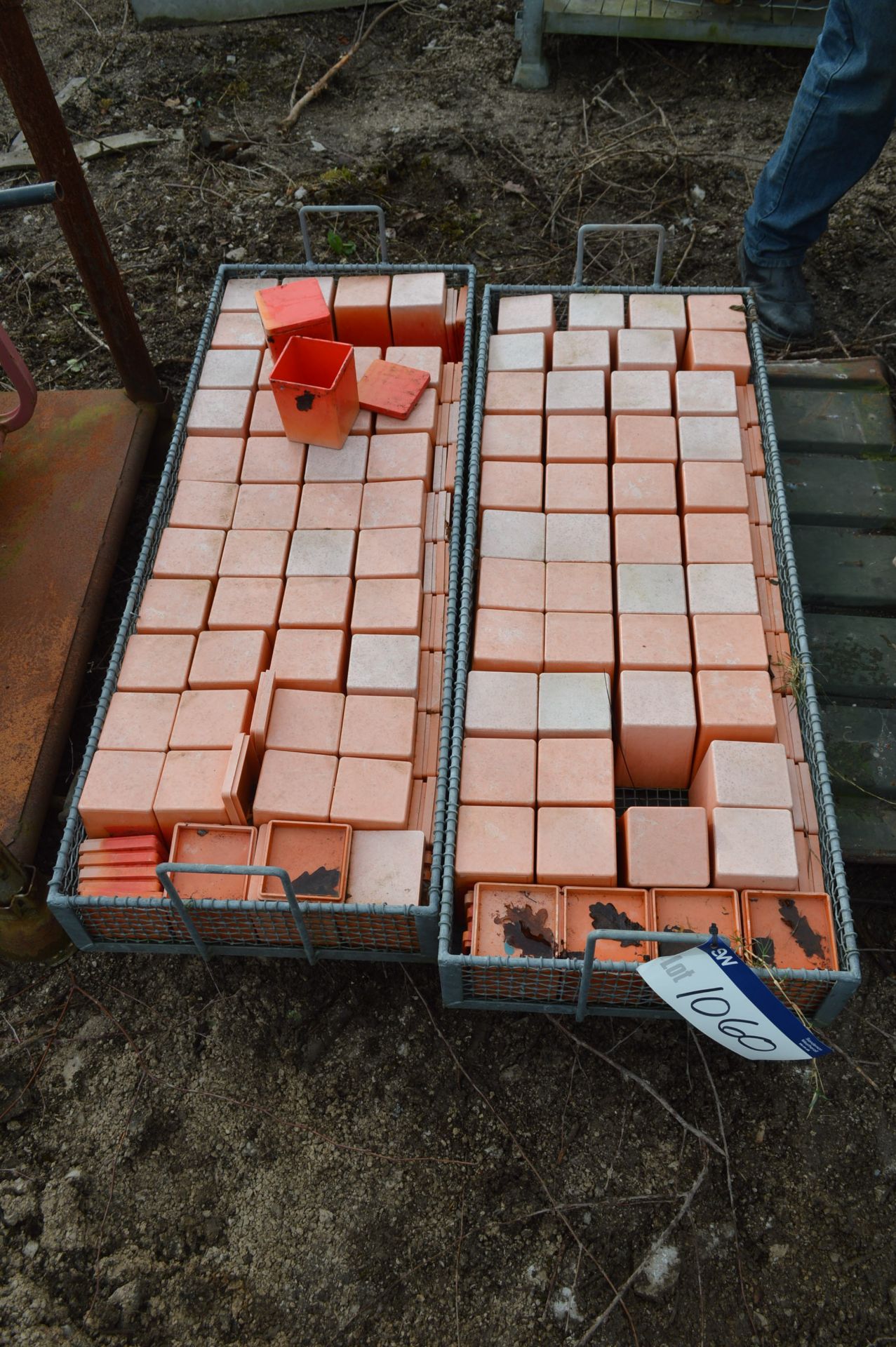 Approx. 90 Plastic Boxes, each approx. 100mm x 90m