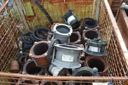 Assorted Pipe Fittings, in cage pallet (cage palle