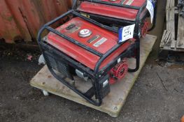 Kraftech KT6500C 110/220V Petrol Engine Generator