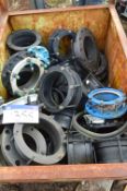 Assorted Pipe Couplings, in box pallet (box pallet