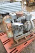 Pump Set, with Petter AVA2 two cylinder diesel eng