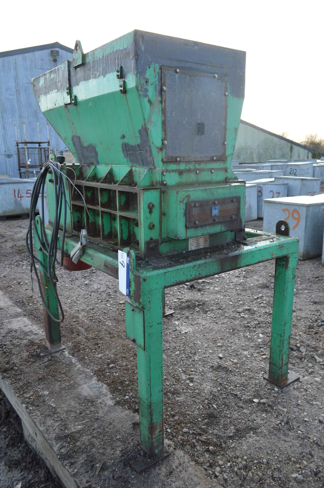 Meltog SH3-SHORTBOX SHREDDER, serial no. SHR3074,