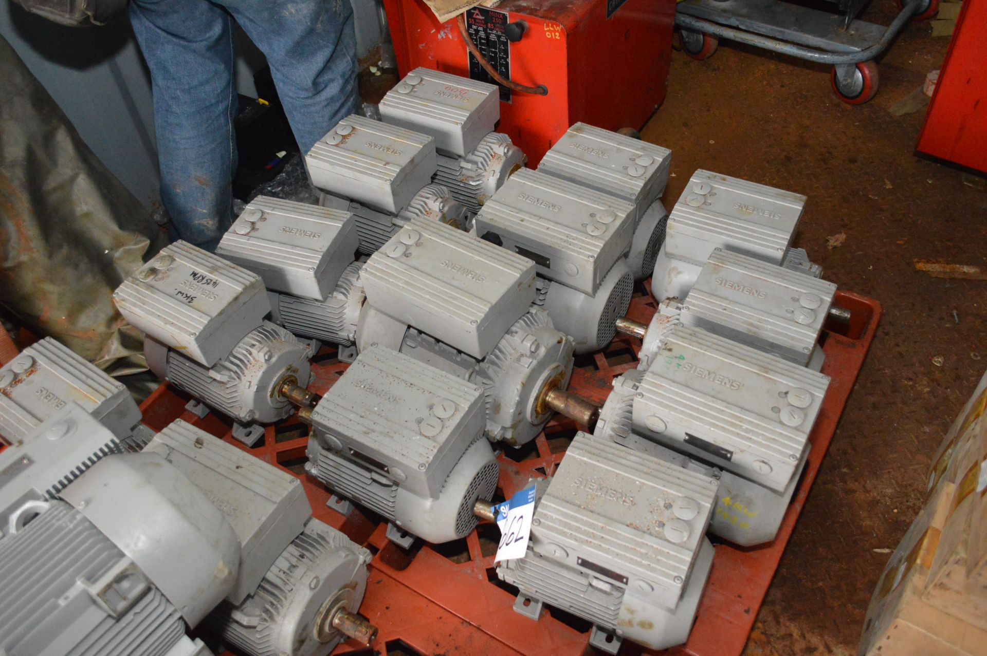 12 Assorted Electric Motors, on pallet