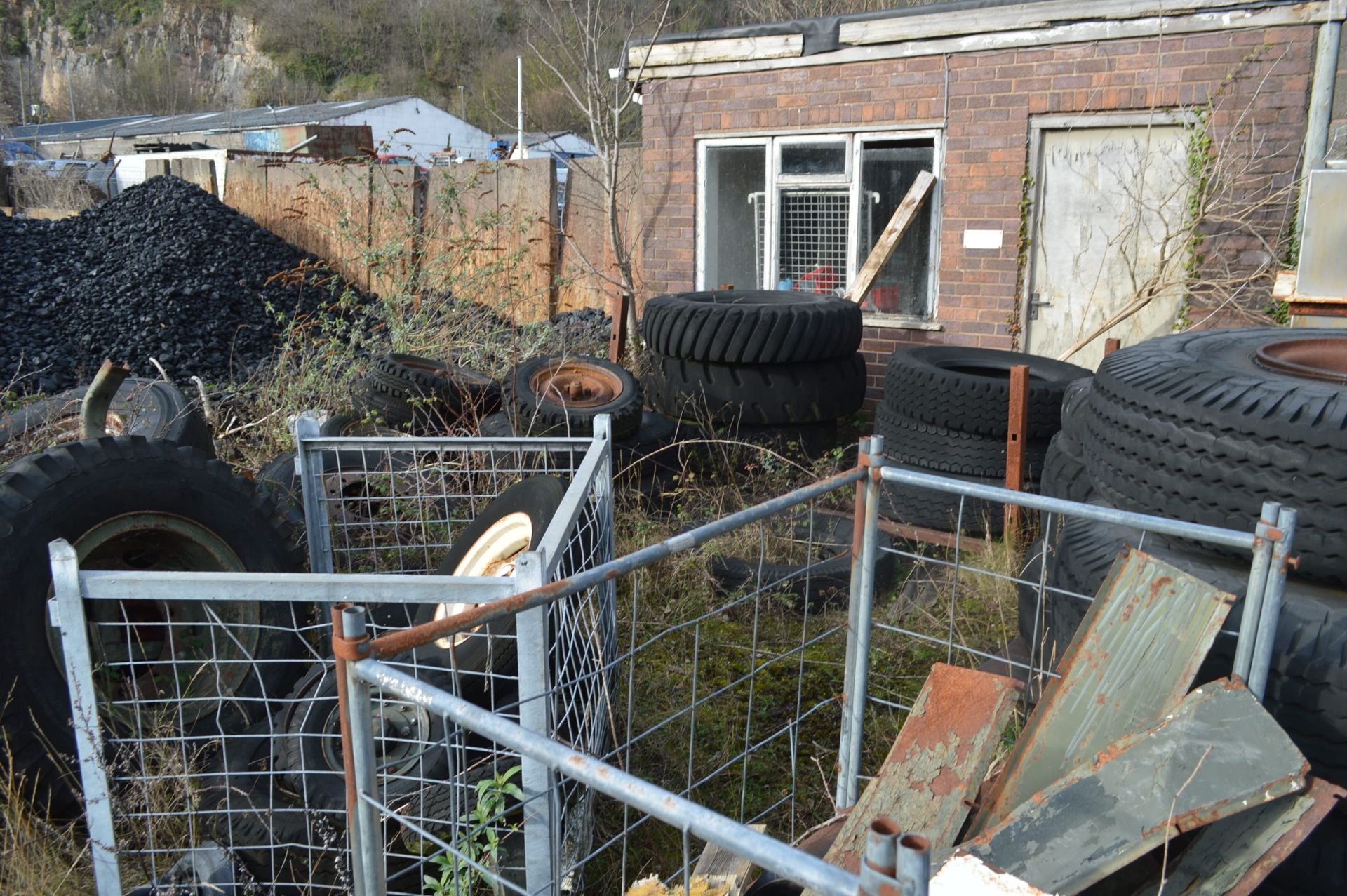 Assorted Wheels & Tyres, in one area of yard - Image 9 of 10