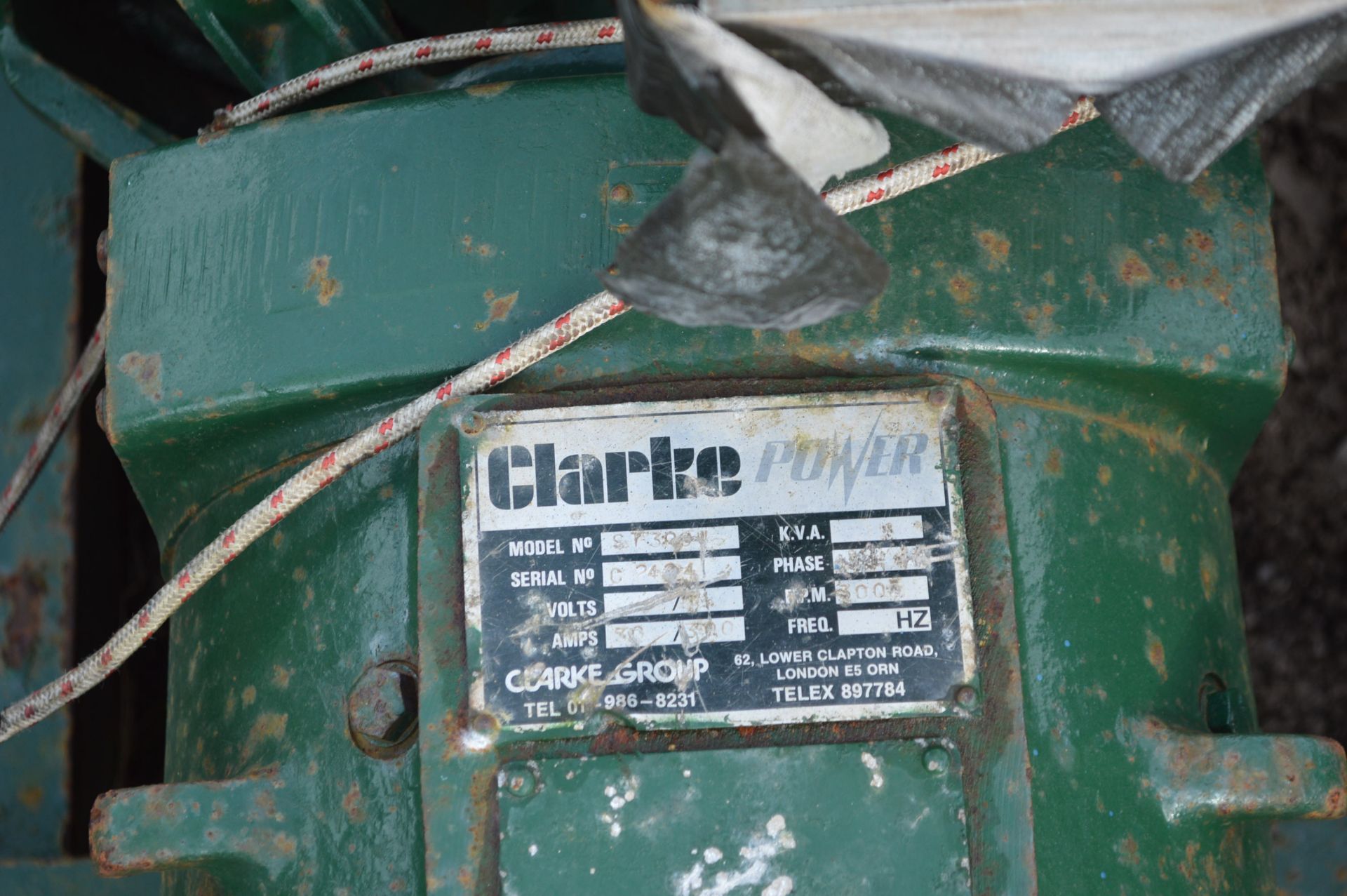Clarke Generator, with Lister two cylinder diesel - Image 3 of 3