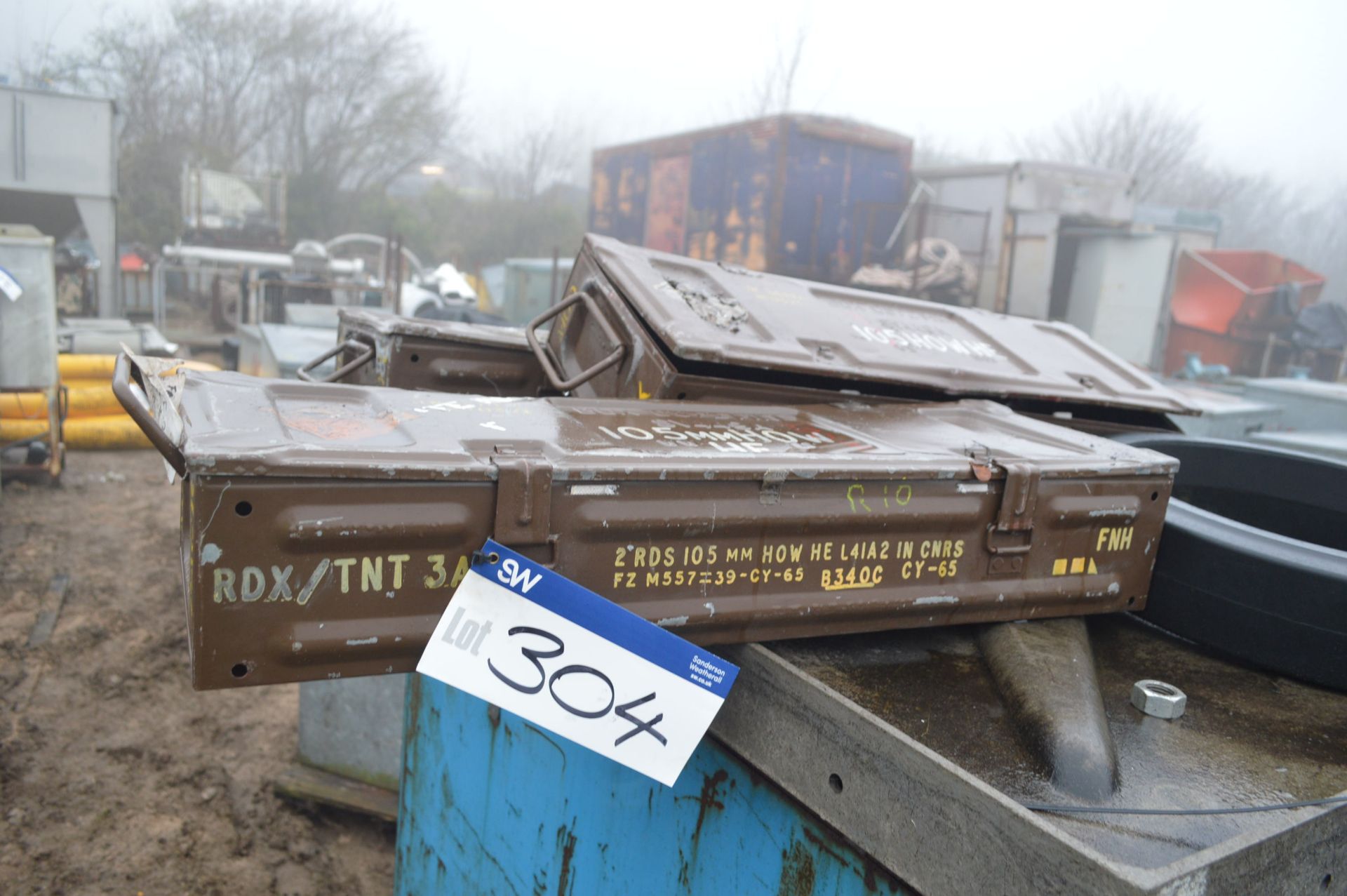 Three Ammunition Boxes