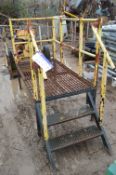 Access Platform, approx. 1.67m x 900mm x 600mm hig