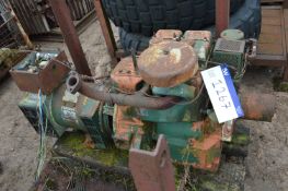Generator Set, with Lister two cylinder diesel eng