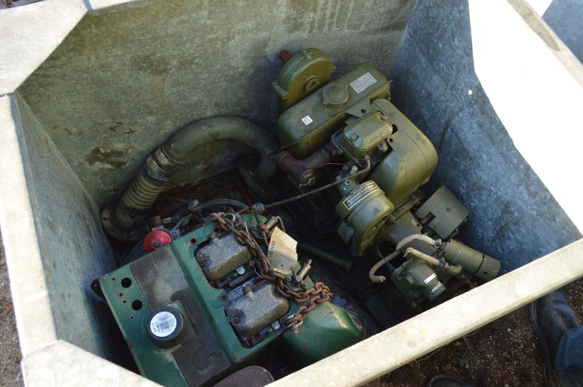 Lister-Petter Two Cylinder Diesel Engine, with Pet - Image 2 of 3