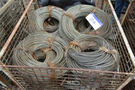 Steel Wire Rope, in one box pallet, approx. 8mm di