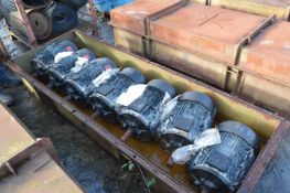 Seven Electric Motors, in steel missile box (missi